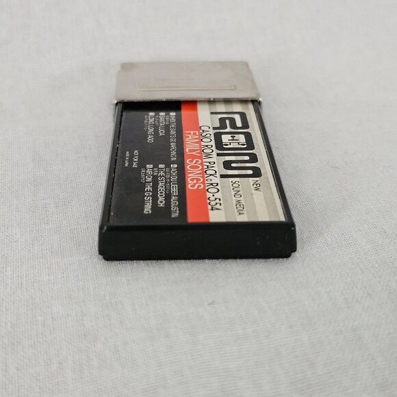 Casio ROM Pack RO-554 Family Songs – Vintage Keyboard Cartridge – Made in Japan - Picture 4 of 9